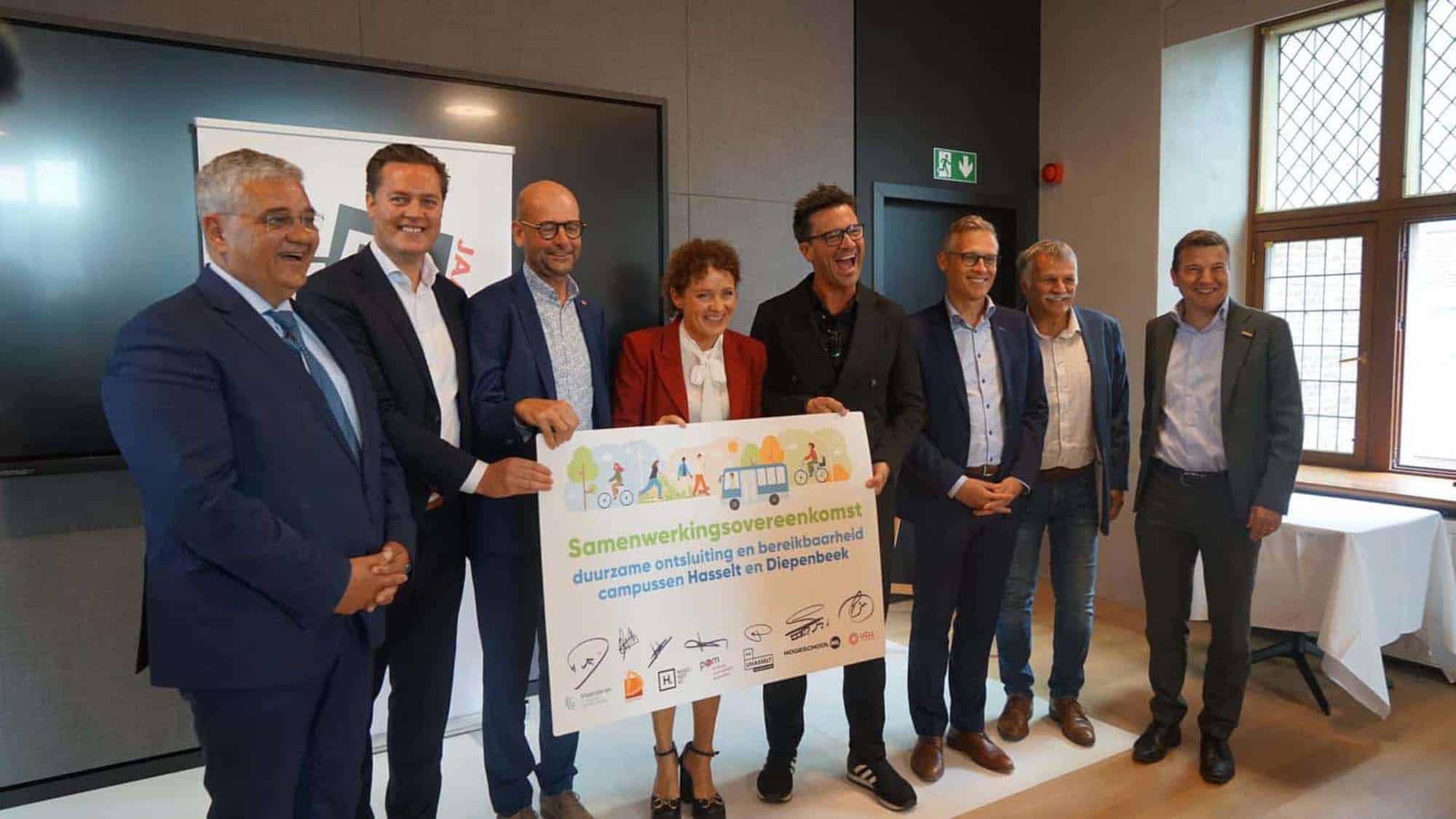 Starting cooperation for sustainable access and accessibility to Hasselt and Diepenbeek campuses