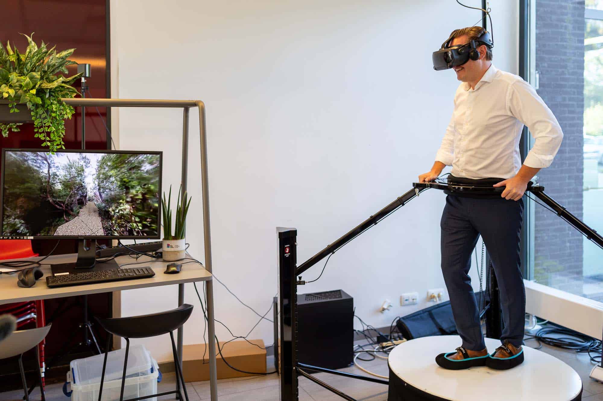 Innovative VR technology unveils new footpaths at Limburg DC